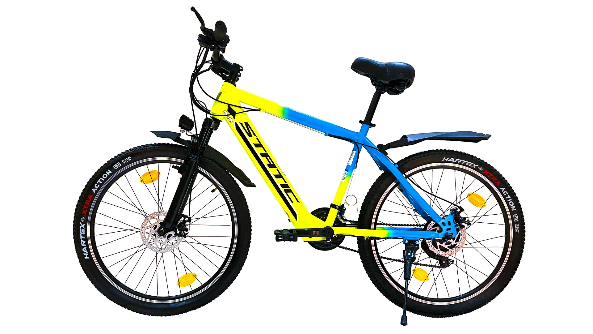 STATIC GREEN BLUE FRONT LEFT